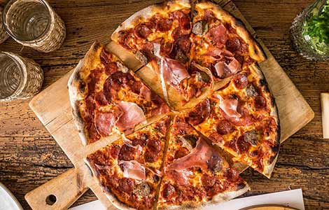 Erbil Takeaway Rodney Street Meat Feast Pizza